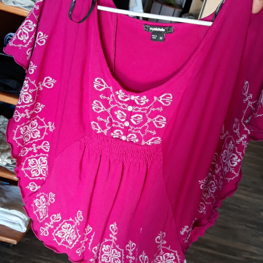 Blouse flounce
